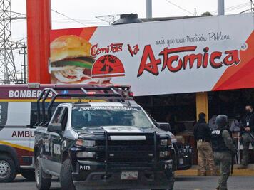 Triste Día del Padre: se clava un cuchillo en el cuello en un local de cemitas