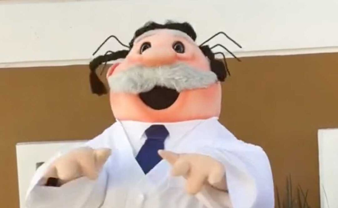 Doctor Simi sorprendió con sus pasos y trenzas como Merlina | Foto: Especial