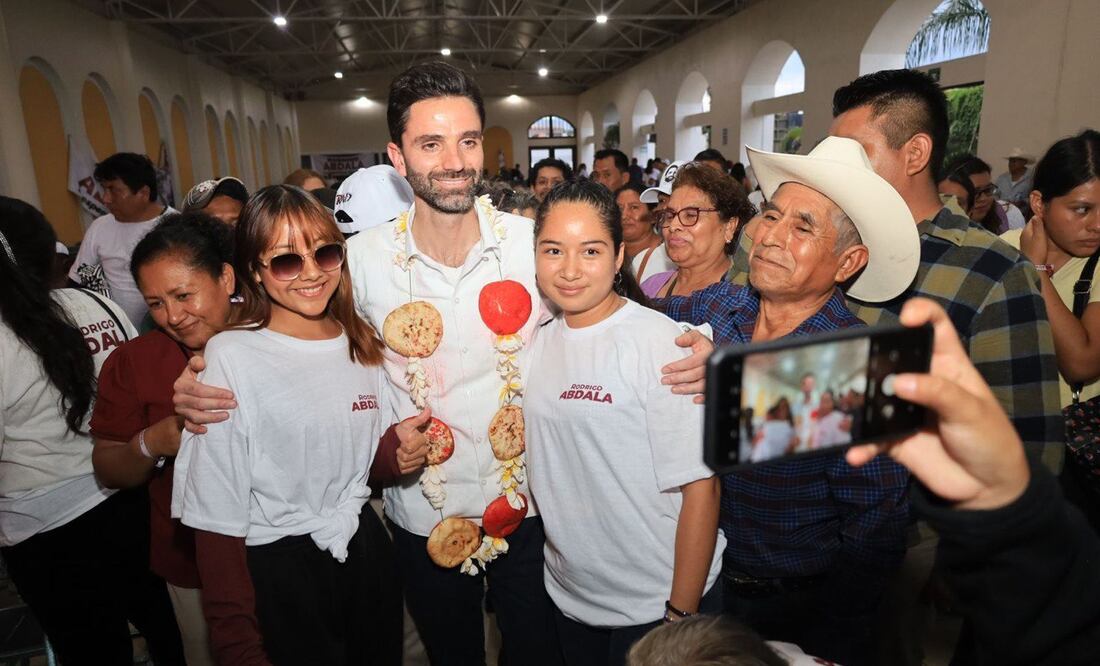 Rodrigo Abdala estuvo en Izúcar de Matamoros | Foto Especial