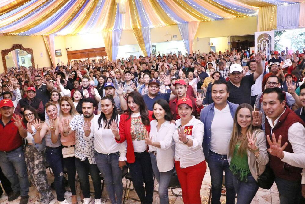 Liz Sánchez recorrió 5 municipios este fin de semana | Foto: Especial