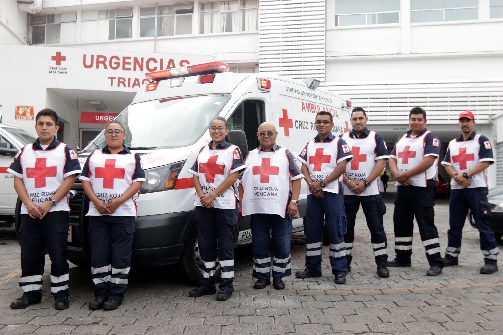 Cruz Roja Puebla ha trasladado mil 300 pacientes Covid