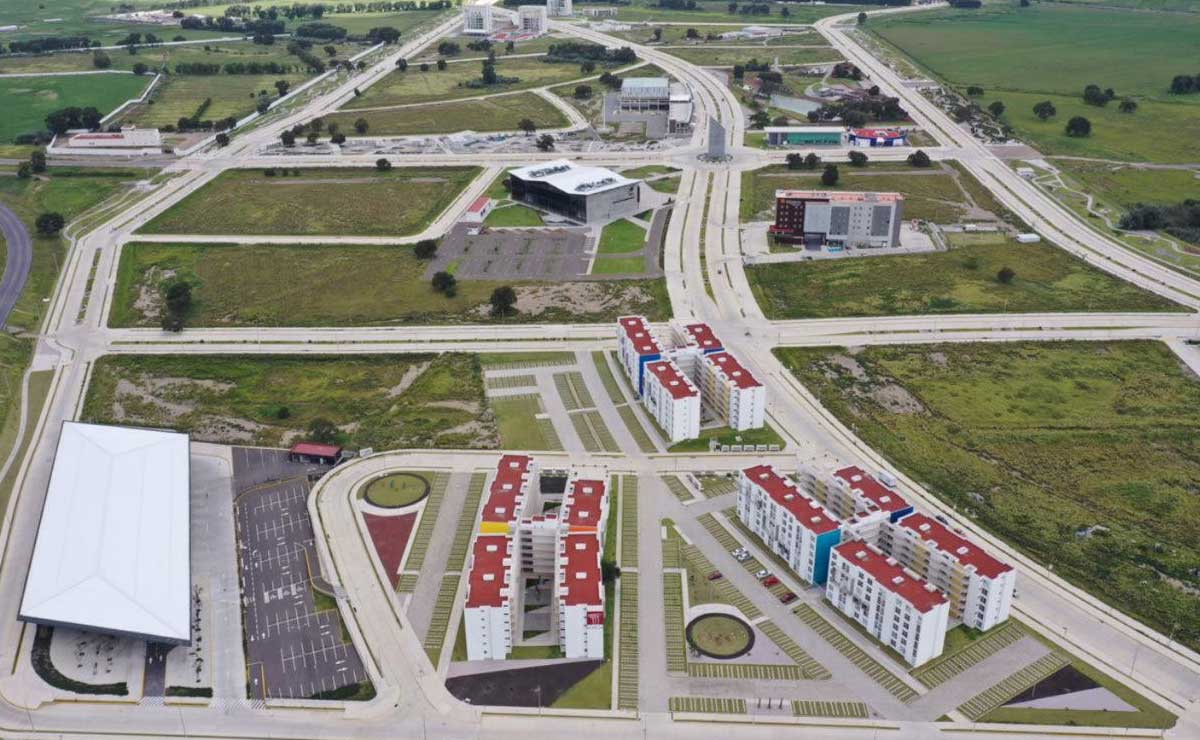 Ciudad Modelo fue inaugurada en 2017 en San José Chiapa, donde se encuentra la planta armadora de Audi | Foto: Agencia Es Imagen para El Universal Puebla