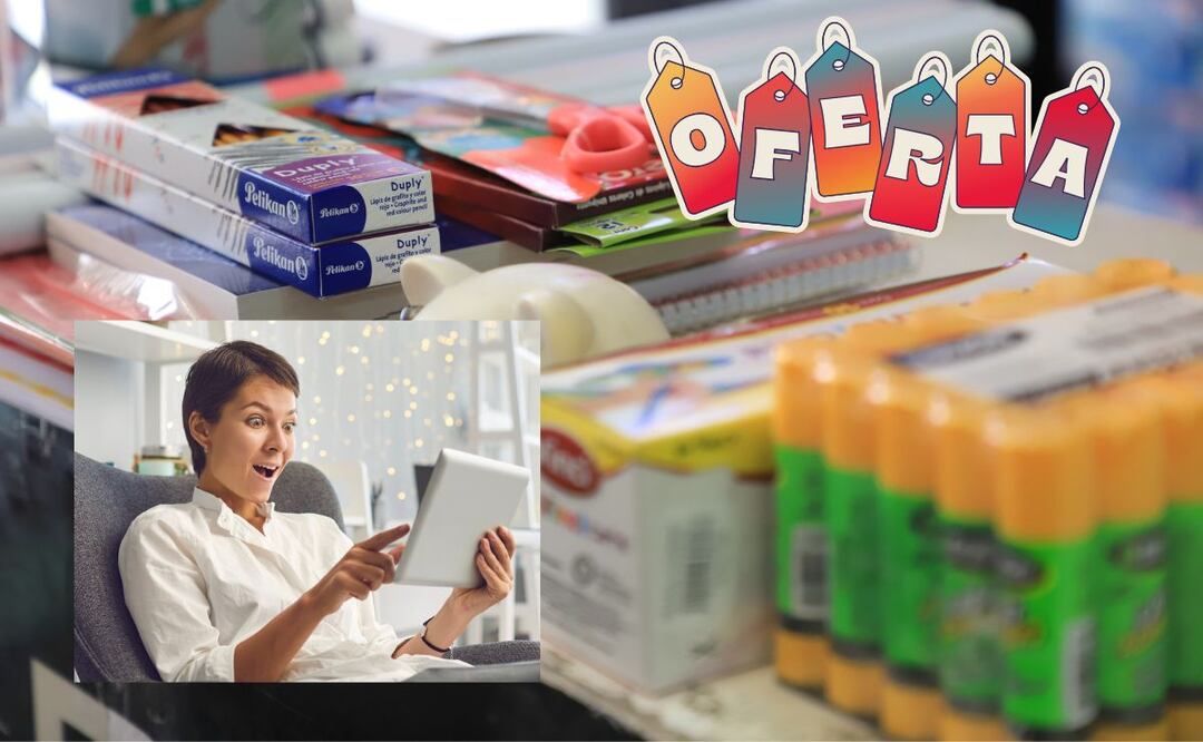 EsImagen/Canva      I       En la Feria de Regreso a Clases habrá descuentos en útiles escolares