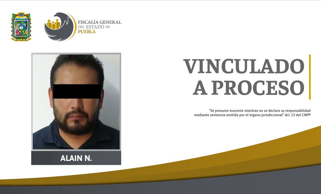 IMAGEN: Fiscalía de Puebla