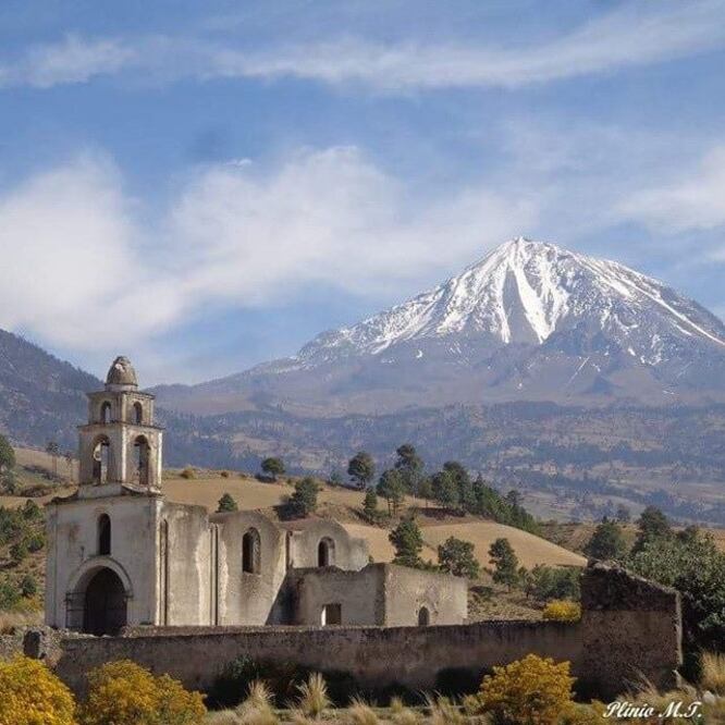 En Puebla hay muchos pueblos que se encuentran a una gran altura sobre el nivel del mar | Foto: Instagram @plinio.m.t