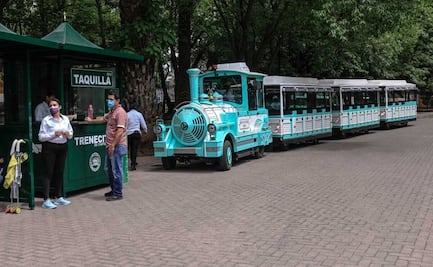 ¡Volvió el trenecito! Inauguran el nuevo trenecito de Chapultepec, ahora es eléctrico y sustentable