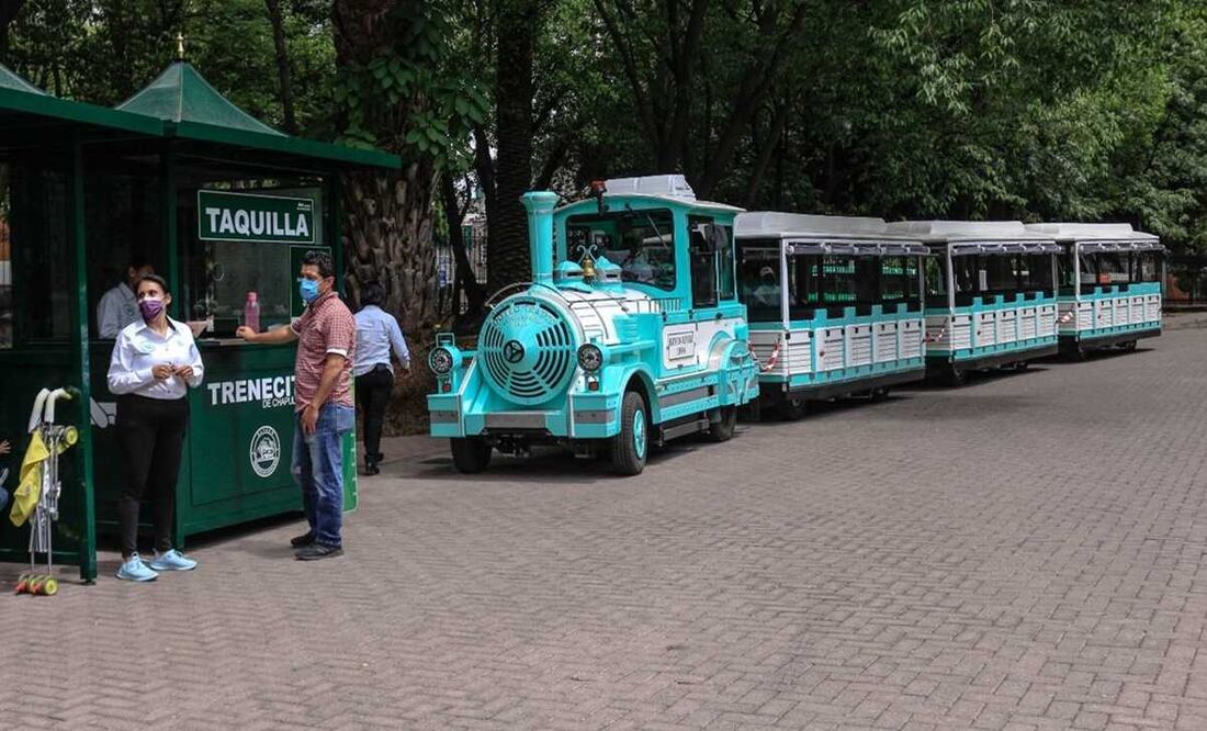 ¡Volvió el trenecito! Inauguran el nuevo trenecito de Chapultepec, ahora es eléctrico y sustentable