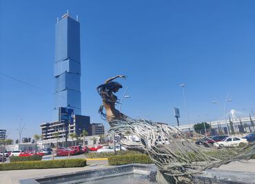 Así va la construcción de la Torre Inxignia JV, el rascacielos de 265 metros en Puebla