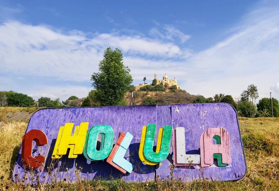 Cholula se destaca por sus iglesias.