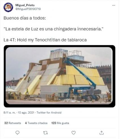 Estos son los mejores memes de la maqueta del Templo Mayor en el Zócalo