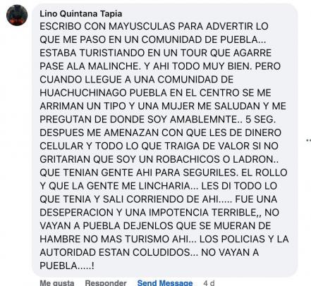 Utilizan el caso de Daniel Picazo para delinquir en Huauchinango