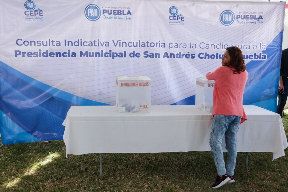Este domingo se hizo la consulta para elegir a la candidata del PAN a la alcaldía | EsImagen