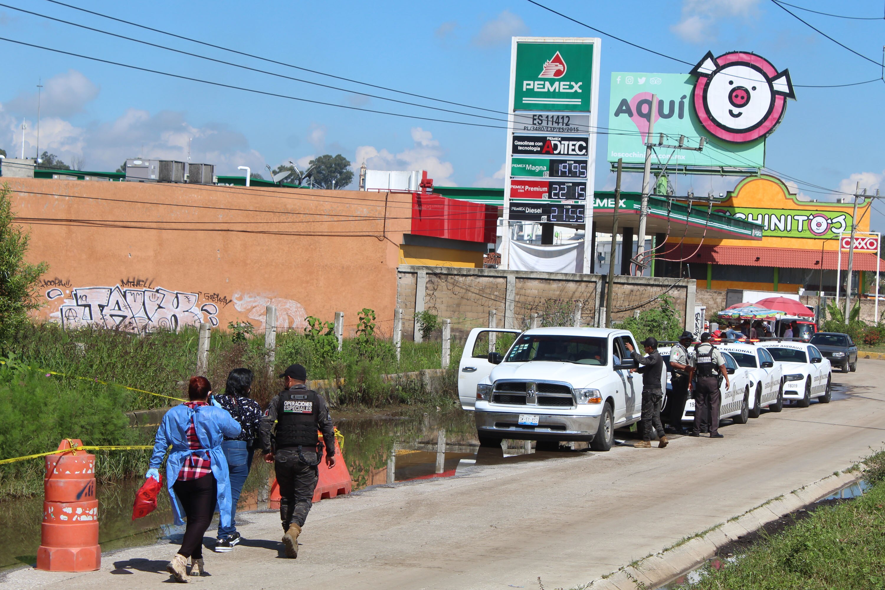 Hallan un brazo en la lateral de la México-Puebla, al parecer es de un niño