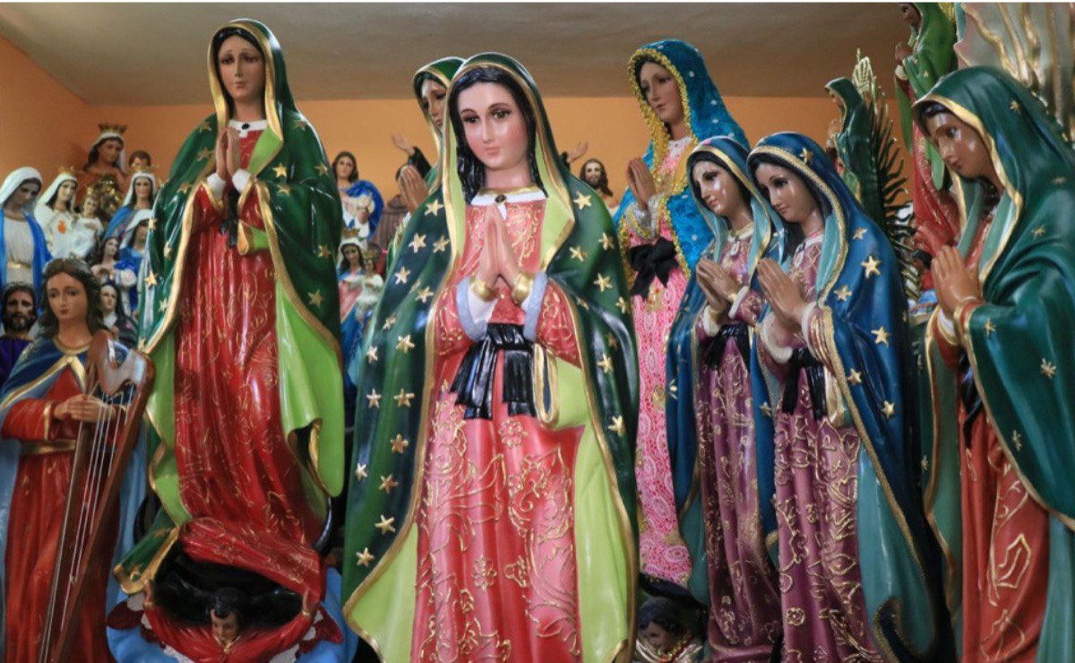 En estos municipios de Puebla puedes comprar imágenes de la Virgen de Guadalupe