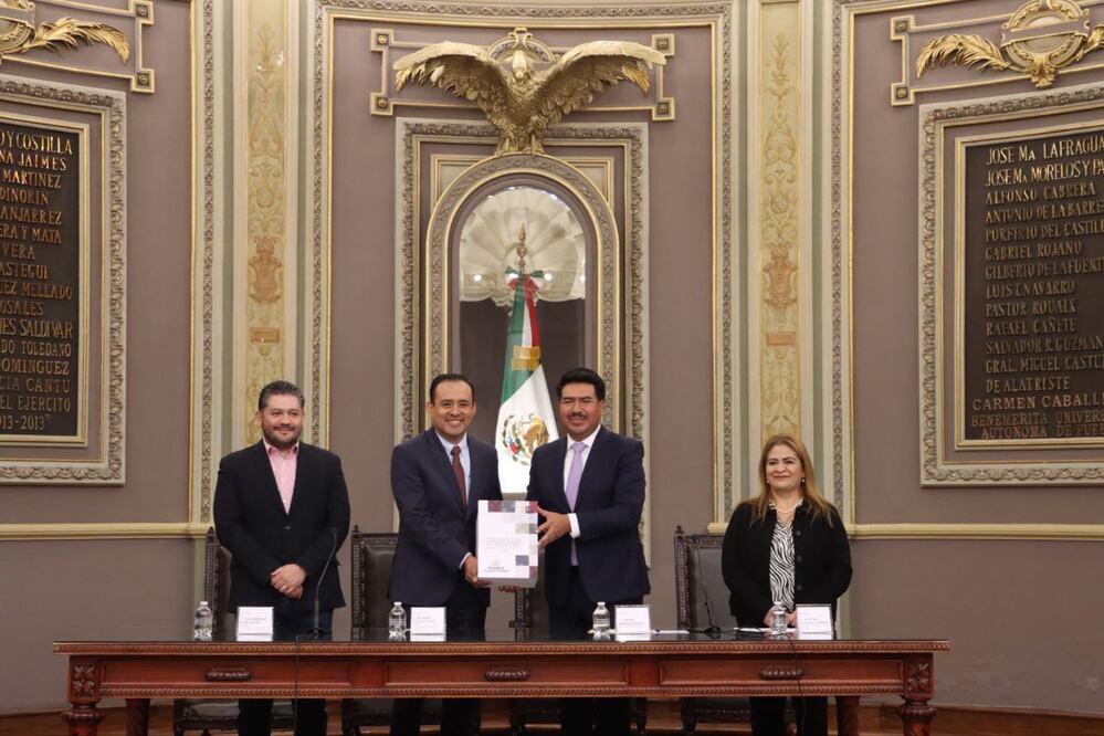 El Congreso de Puebla recibió la propuesta de presupuesto del gobierno estatal para su análisis | Foto: Congreso del Estado de Puebla