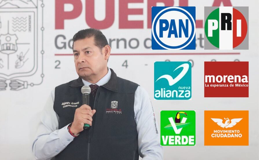 Armenta exhibirá a partidos que postulen a delincuentes como candidatos en Puebla