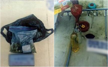 Dictan sentencia contra detenido en posesión de huachicol y marihuana