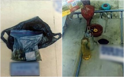 Dictan sentencia contra detenido en posesión de huachicol y marihuana