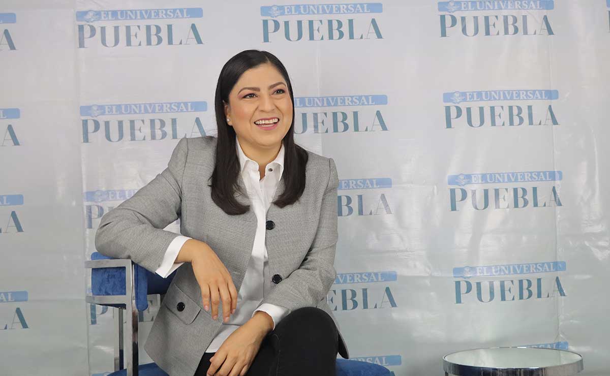 Claudia Rivera conversó con El Universal Puebla sobre sus planes como diputada federal electa | Es Imagen