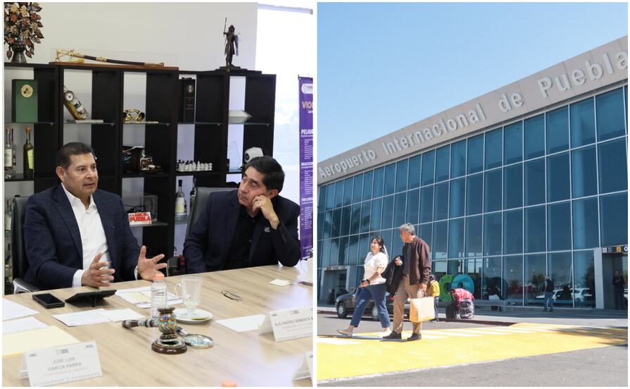 Anuncian modernización del Aeropuerto Internacional de Puebla 