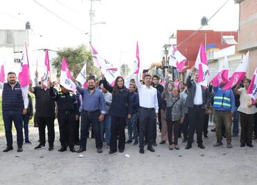 Gobierno municipal de Puebla inicia rehabilitación de calles en Granjas Puebla