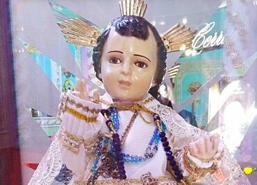 Roban limosna del Niño del Cerrito en Nopalucan