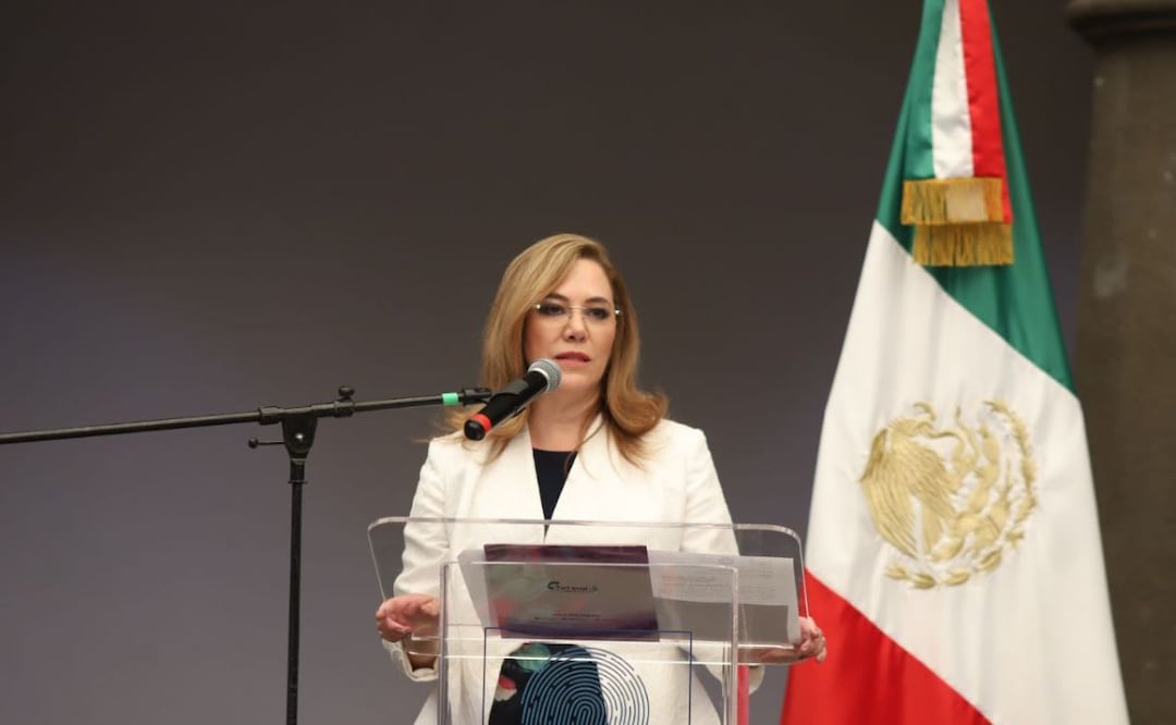 Blanca Lilia Ibarra ha resaltado la importancia de que exista el INAI para desenmascarar actos de corrupción. | Foto: Agencia Es Imagen para El Universal Puebla