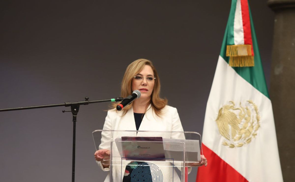 Blanca Lilia Ibarra ha resaltado la importancia de que exista el INAI para desenmascarar actos de corrupción. | Foto: Agencia Es Imagen para El Universal Puebla