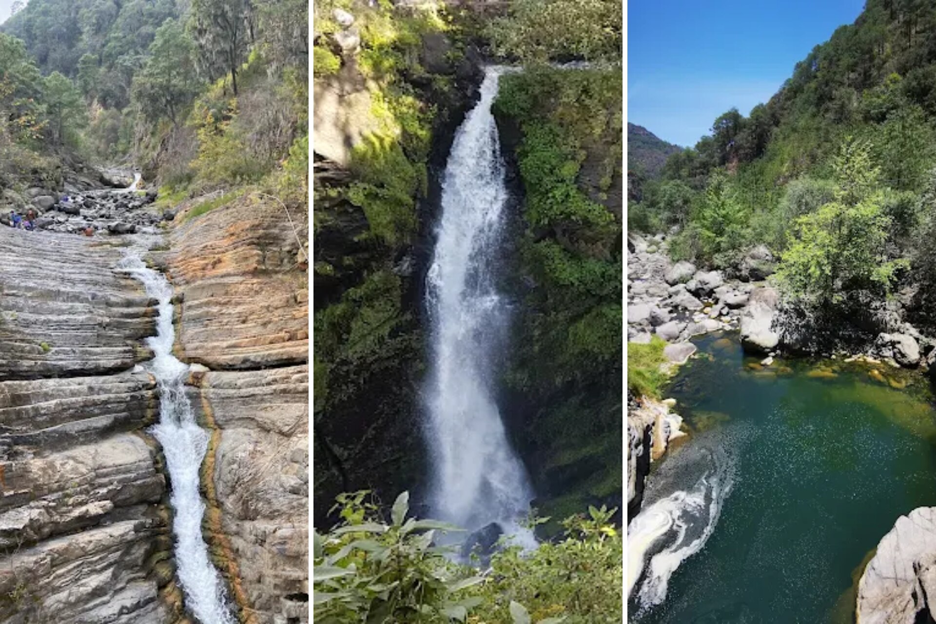 Esta impresionante cascada está cerca de CDMX | Foto: Google