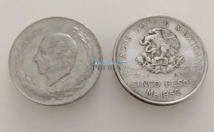 Cuánto vale un Hidalgo Laurel, la moneda de 5 pesos con 27.78 gramos de plata