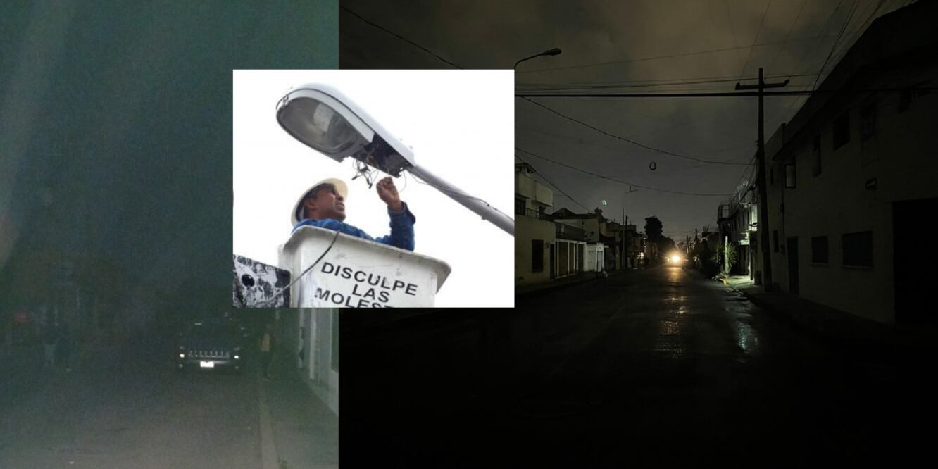Apagón en Puebla / Foto Redes Sociales