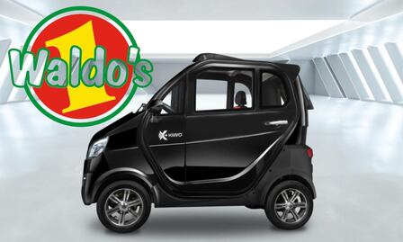 Esta es la máxima velocidad que puede adquirir el auto eléctrico que se vende en Waldo’s