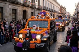 Altares rodantes recorrerán Puebla este Halloween: así será el Jeep Parade