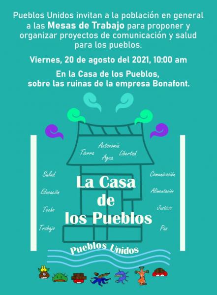 Opositores de Bonafont convocan a jóvenes a formar talleres en la planta embotelladora