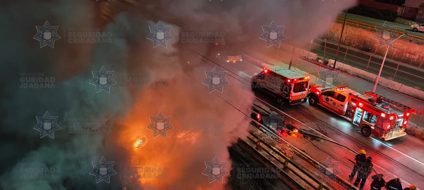 El fuego comenzó alrededor de las 2:30 de la madrugada y tardó seis horas en sofocarse