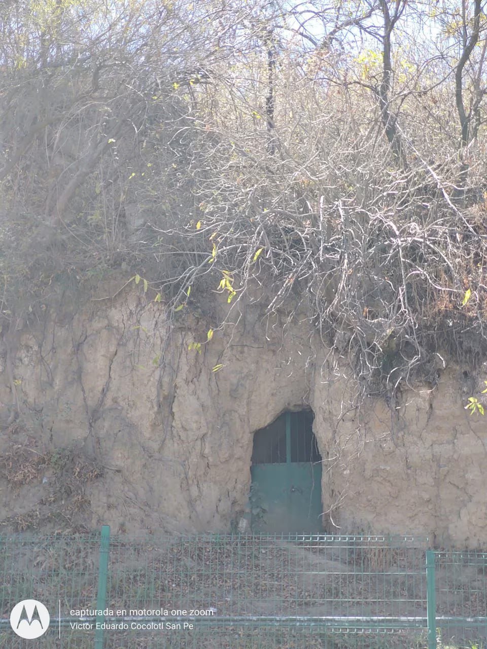 Puerta misteriosa de la Pirámide de Cholula | Foto: Especial