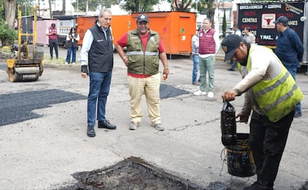 Pepe Chedraui continúa recorriendo la capital con el programa permanente "Bacheando Puebla"
