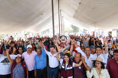 Ignacio Mier reitera llamado en Puebla para que se vote 6 de 6