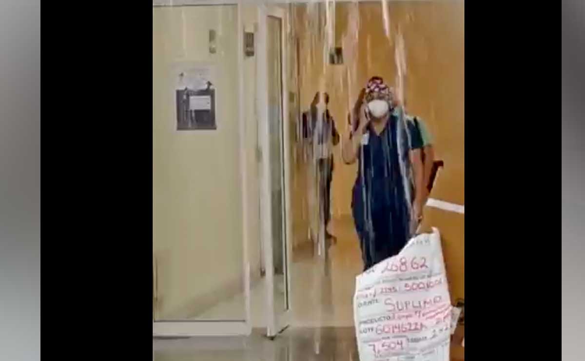 Ahora colapsan tuberías en hospital del IMSS La Margarita