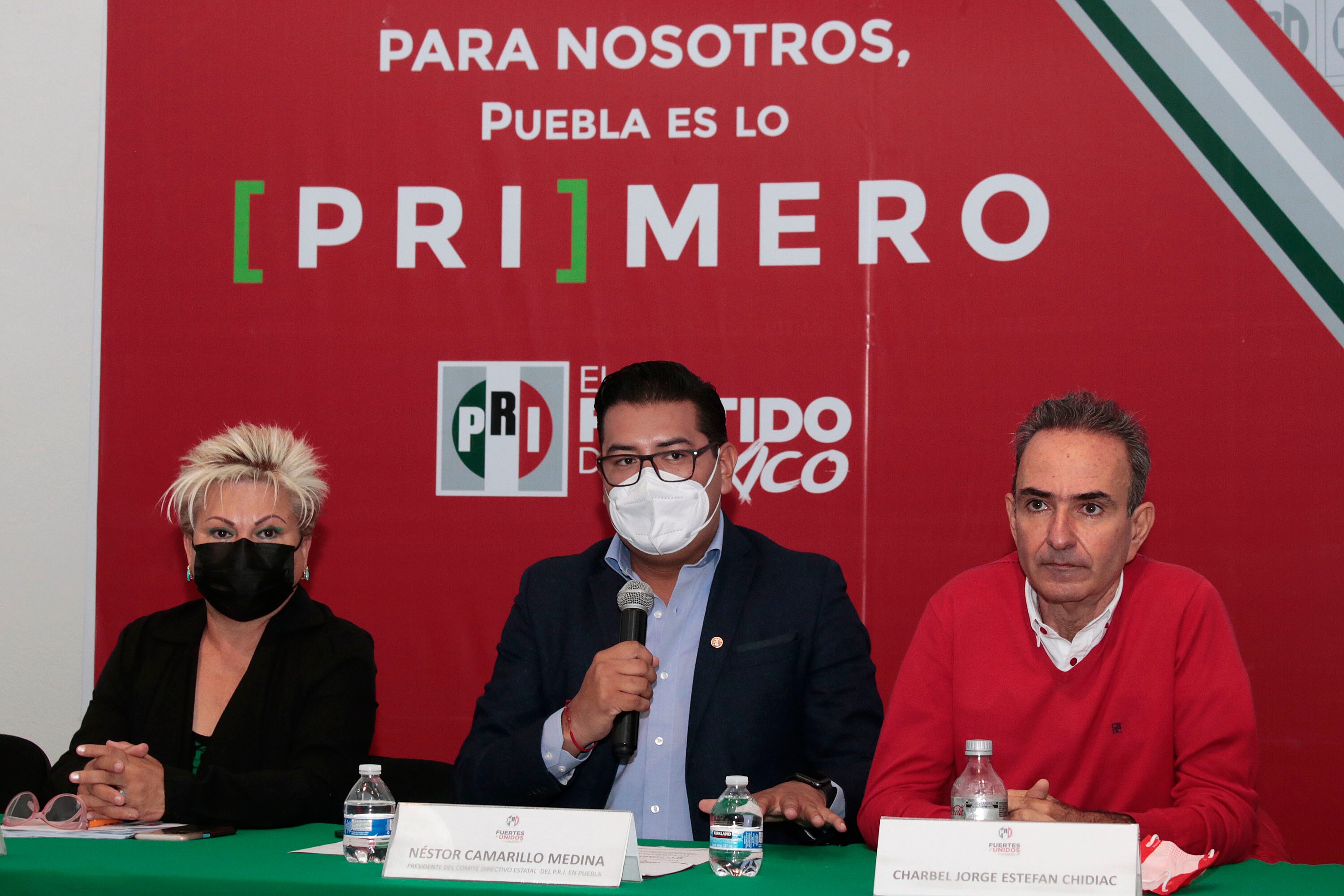 Descarta PRI Puebla pleitos internos tras la toma del CEN nacional
