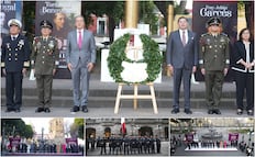 Encabezan Armenta y Chedraui ceremonia por aniversario 495 de Puebla