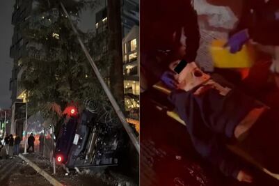 Juniors ebrios atropellan y matan a motociclista en Vía Atlixcáyotl