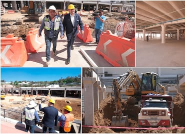 Construcción de la Universidad del Deporte de Puebla tiene avance del 55%