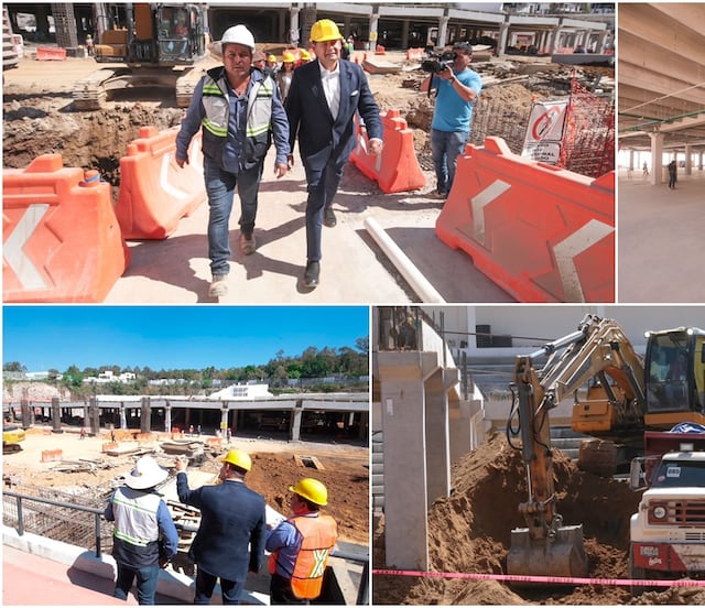 Construcción de la Universidad del Deporte de Puebla tiene avance del 55%