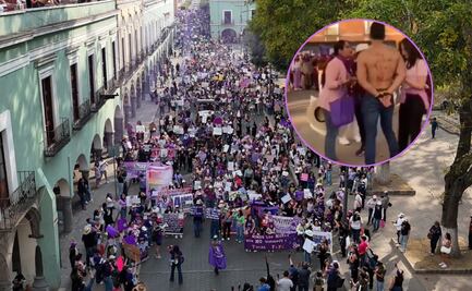 Encaran a deudor alimentario en marcha del 8M en Tlaxcala