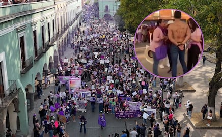 Encaran a deudor alimentario en marcha del 8M en Tlaxcala