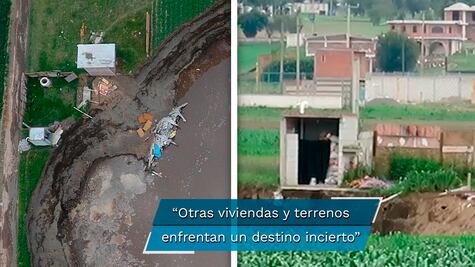 Socavón Puebla. El miedo se propaga entre campesinos de Santa María Zacatepec