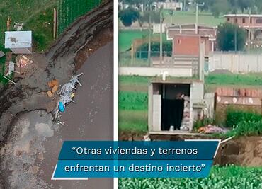 Socavón Puebla. El miedo se propaga entre campesinos de Santa María Zacatepec