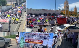 Habitantes de Acatlán protestan para exigir destitución de la alcaldesa Guadalupe Bárcenas