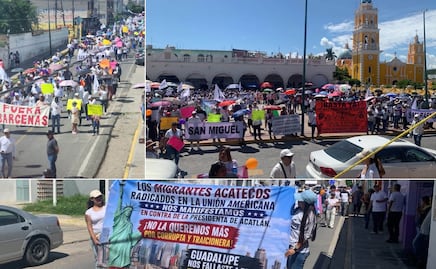 Habitantes de Acatlán protestan para exigir destitución de la alcaldesa Guadalupe Bárcenas